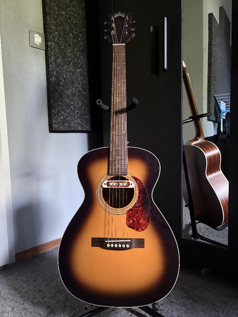 Guild M-240E Troubadour Westerly (Gitaar), Ophalen, Western- of Steelstringgitaar
