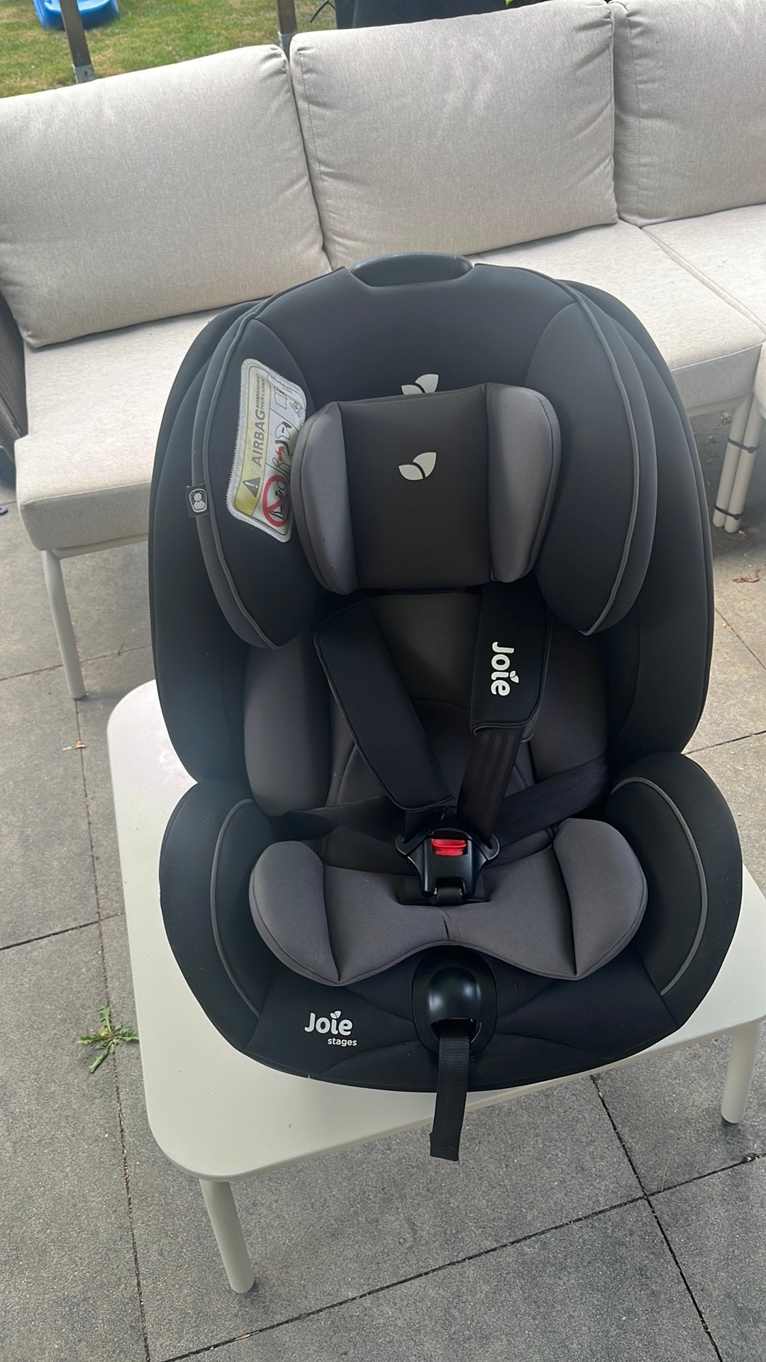 Autostoel Joie Stages, Kinderen en Baby's, Autostoeltjes, Ophalen, Zo goed als nieuw