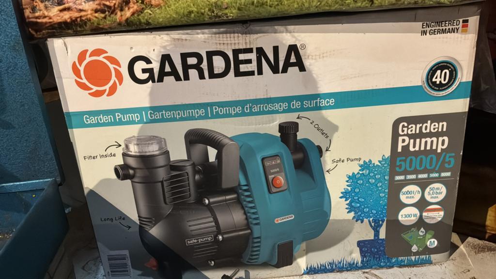 Gardena, Tuin en Terras, Waterpompen, Ophalen of Verzenden, Zo goed als nieuw, Dompelpomp