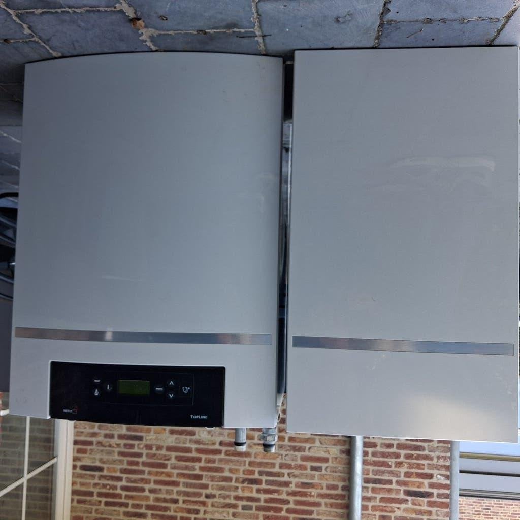 Nefit Topline Aquapower Plus HRC 25/CW6 CV-combi ketel, Ophalen, 30 tot 80 cm, Gebruikt, Hoog rendement (Hr)