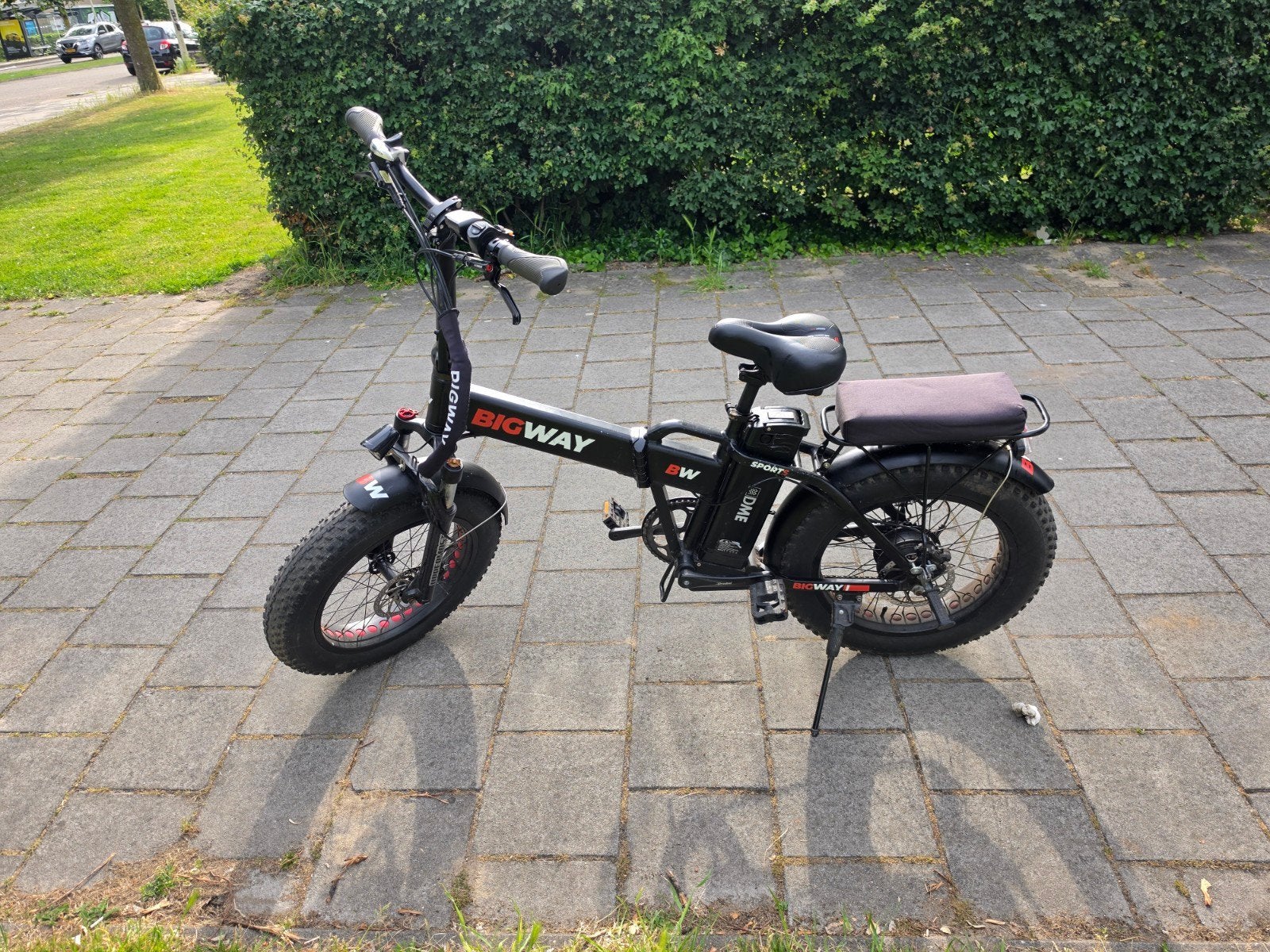 Heerlijk fietsende elektrische vouwfiets - Bigway, Fietsen en Brommers, Elektrische fietsen, Ophalen of Verzenden