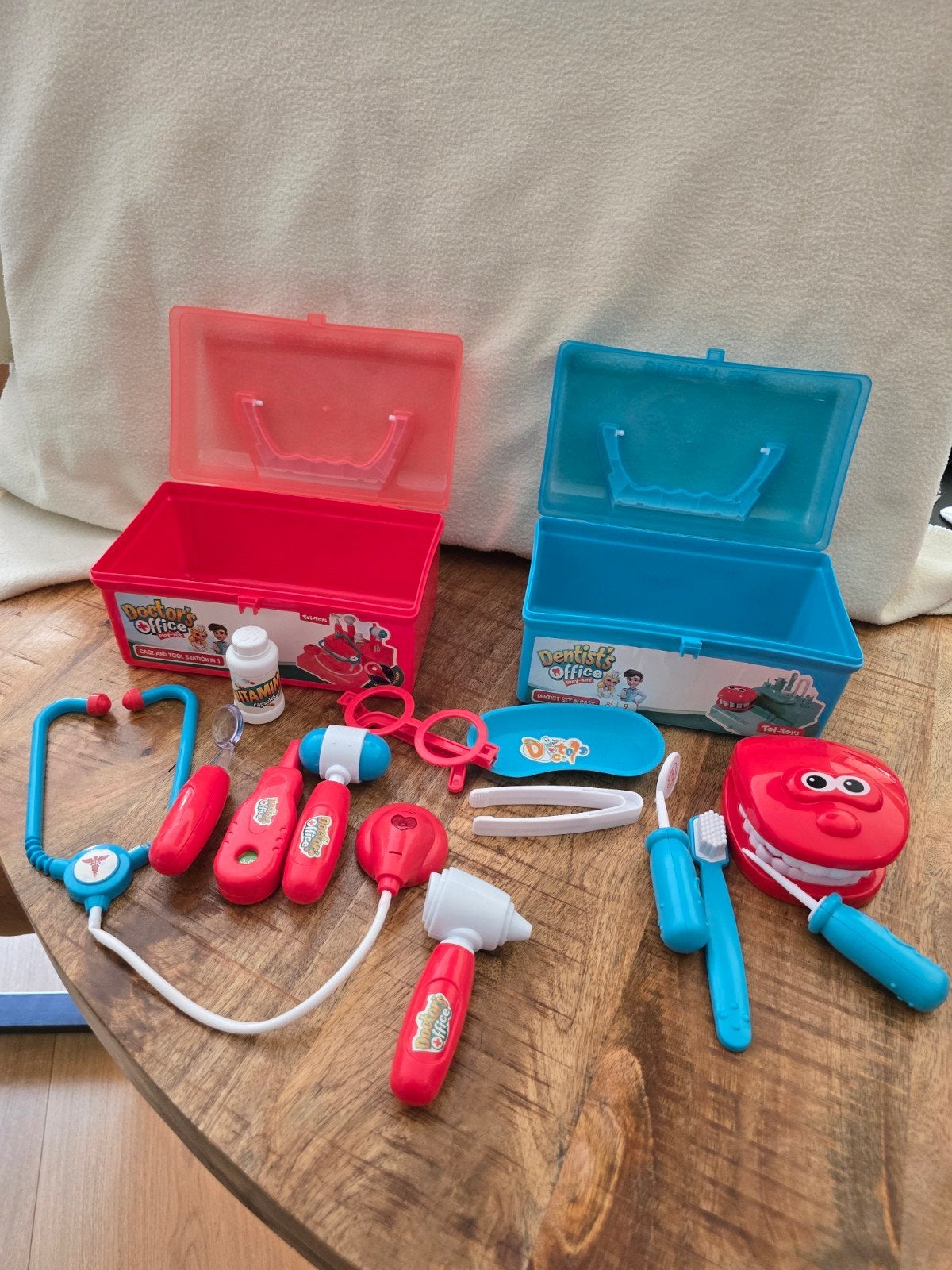Dokters- en Tandarts Speelset - zie omschrijving, Ophalen of Verzenden, Gebruikt, Jongen of Meisje