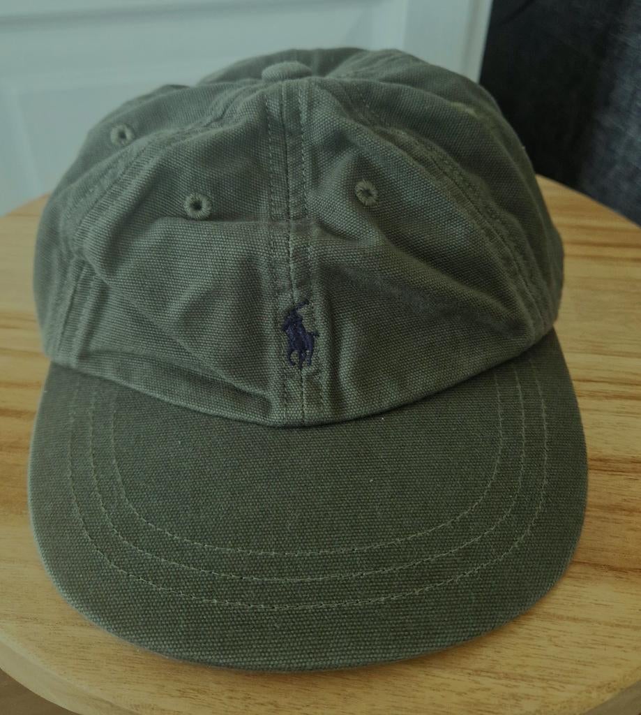 Donkergroene Ralph Lauren baseball pet 0-12 m NIEUW (0898), Kinderen en Baby's, Nieuw, Ophalen of Verzenden, Pet, Jongetje