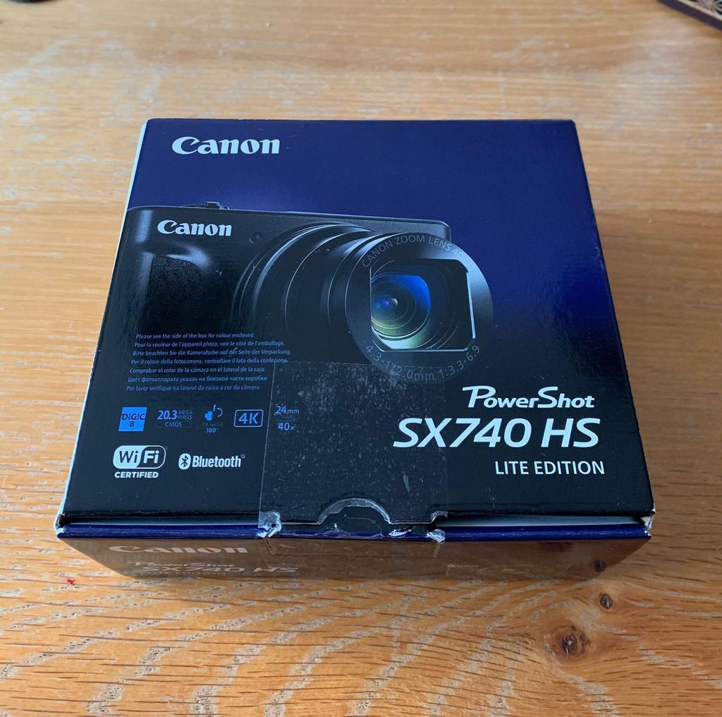 Canon Powershot SX740HS, Ophalen, Canon, Compact, Zo goed als nieuw