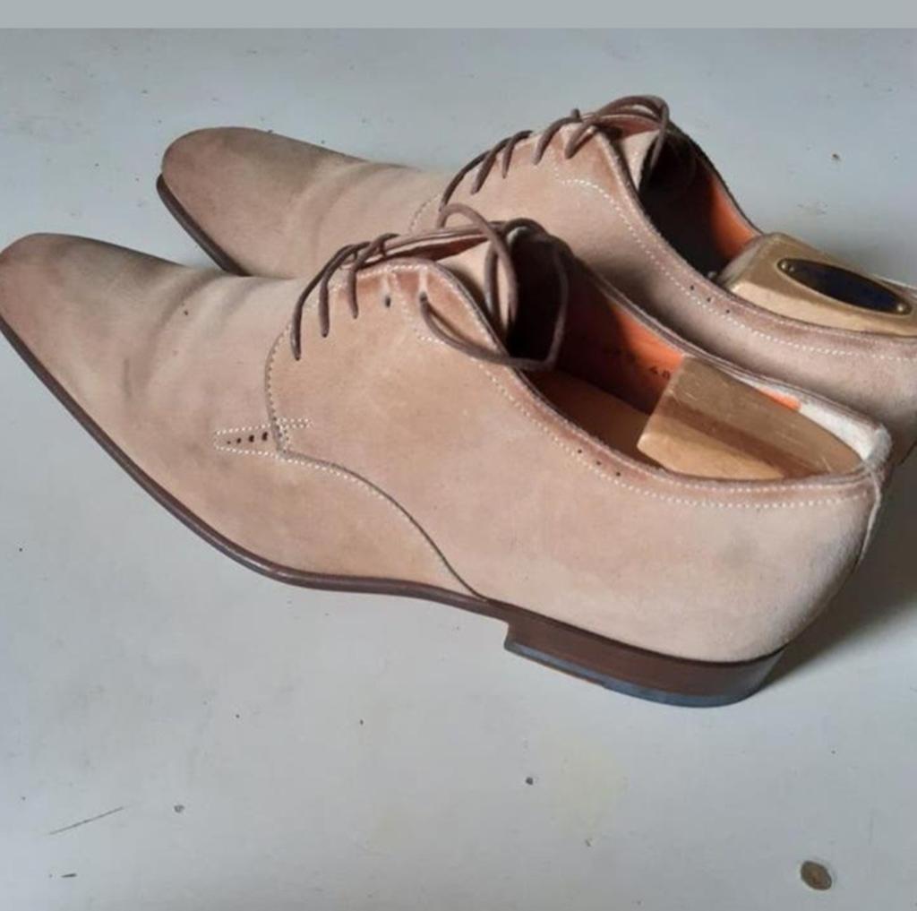 Santoni 8 (42), Kleding | Heren, Schoenen, Ophalen of Verzenden, Zo goed als nieuw, Loafers