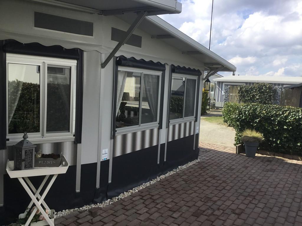 Gordijnen voor Ben Eilers tent, Caravans en Kamperen, Ophalen, Zo goed als nieuw