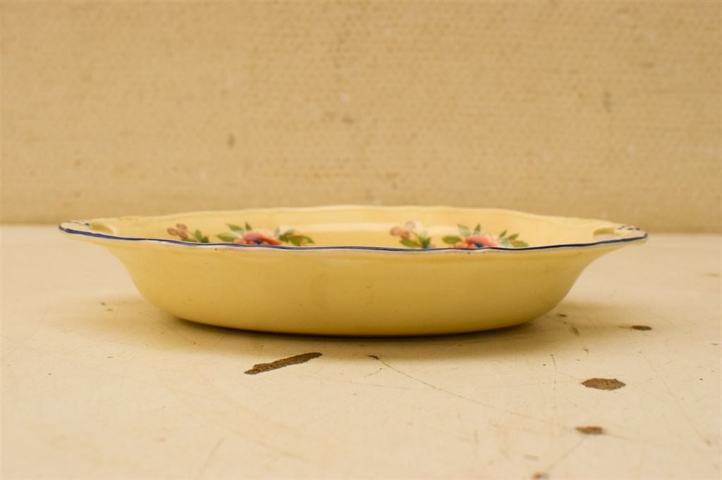 Royal Venton ware porseleinen ovale schaal 47662, Gebruikt, Ophalen of Verzenden, Bord(en), Overige stijlen