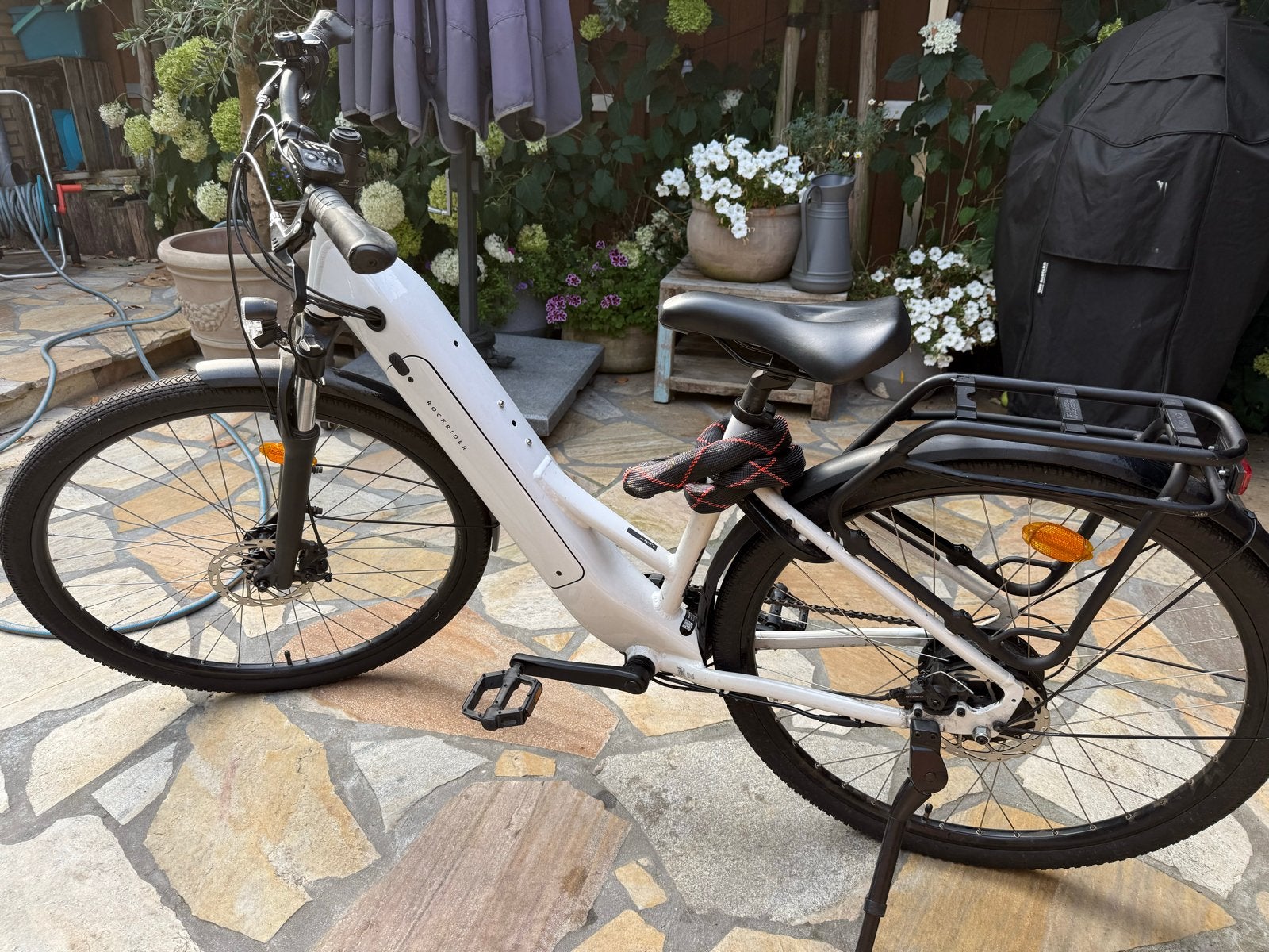 Rockrider E_ACTIV 100 LF S/M E-bike - Zo goed als nieuw, Zo goed als nieuw, 50 tot 53 cm, Schijfrem, Ophalen