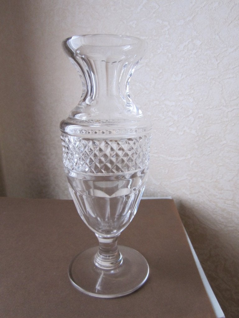 Kristal balustervaas - medici form - Baccarat of St Louis ?, Verzenden