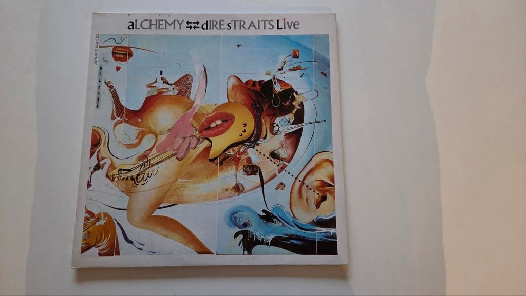 Dire Straits - Alchemy Live Dubbel LP France 1986, Gebruikt, Verzenden, 1980 - 1989, Dubbel-LP