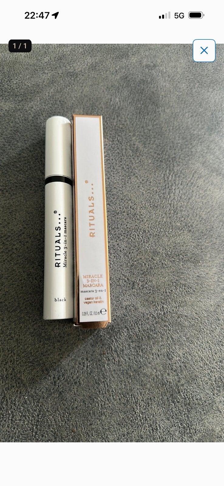 Rituals Miracle 3 in 1 mascara, Ophalen of Verzenden, Nieuw, Zwart, Ogen