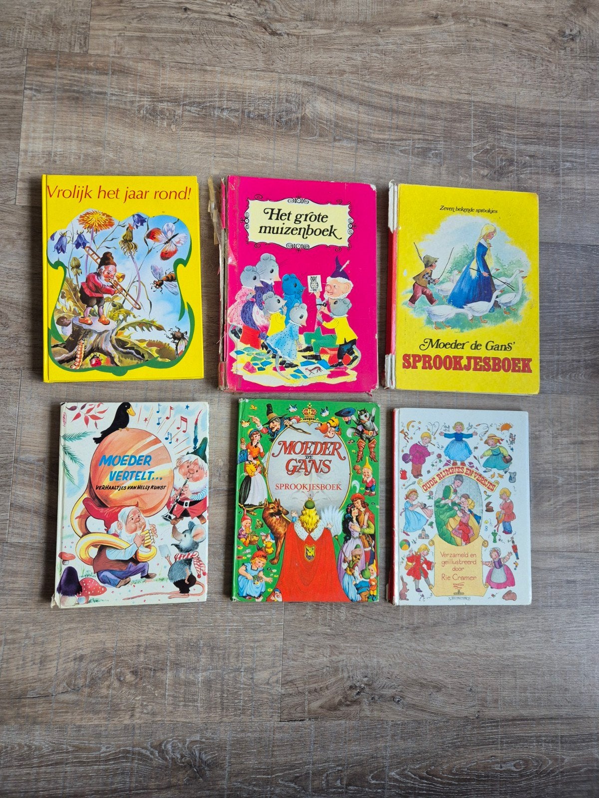 6 Sprookjesboeken en kinderboeken - Vintage, Boeken, Ophalen of Verzenden, Gelezen, Diverse auteurs
