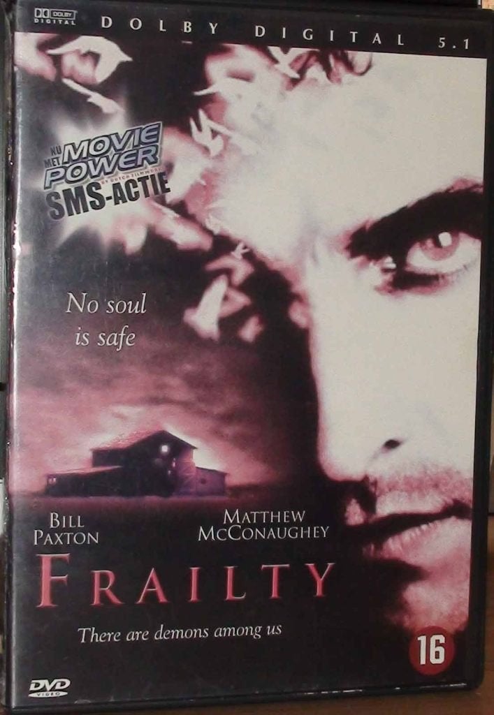dvd frailty, Vanaf 16 jaar, Ophalen of Verzenden, Zo goed als nieuw, Overige genres