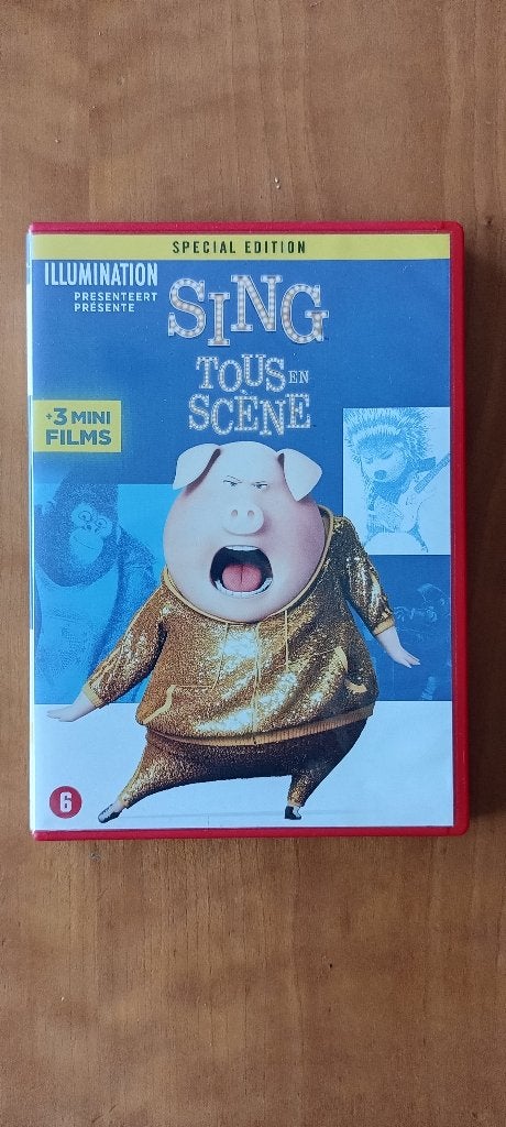 DVD Sing - Special Edition, Nederlands, Tekenfilm, Amerikaans, Nederlands