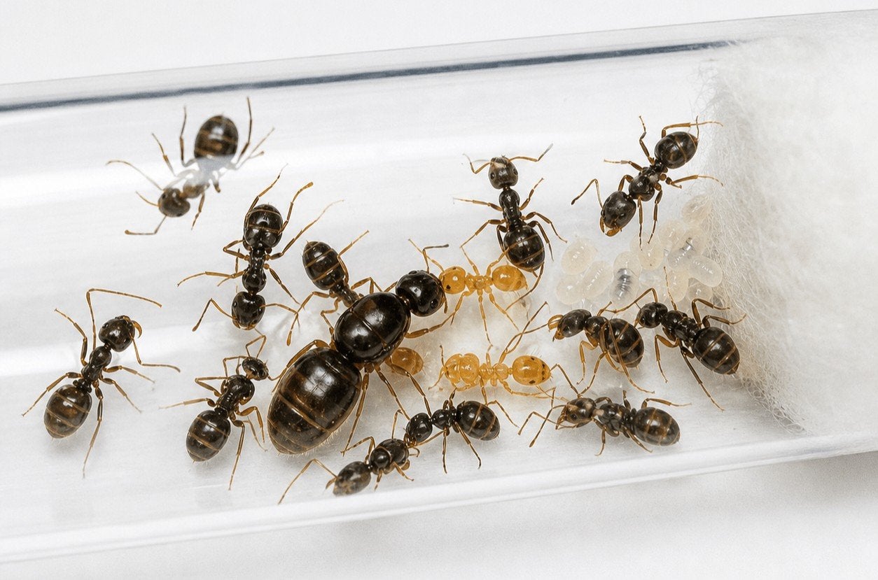 GEZOCHT: Lasius fulliginosus koninginnen., Mieren