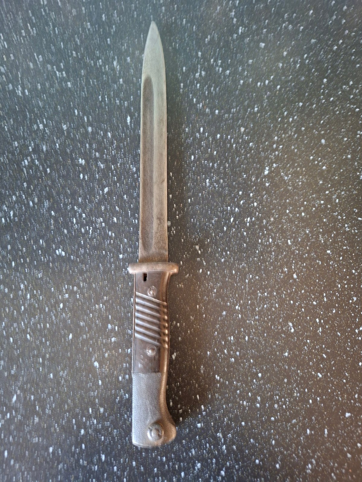 ww2 wo2 Duitse mauser k98 bajonet genummerd, Ophalen of Verzenden, Duitsland, Mes of Dolk