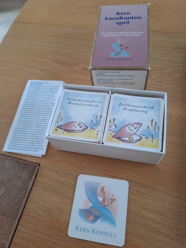 kernkwadrantenspel, Ophalen of Verzenden, Gelezen, Zie beschrijving