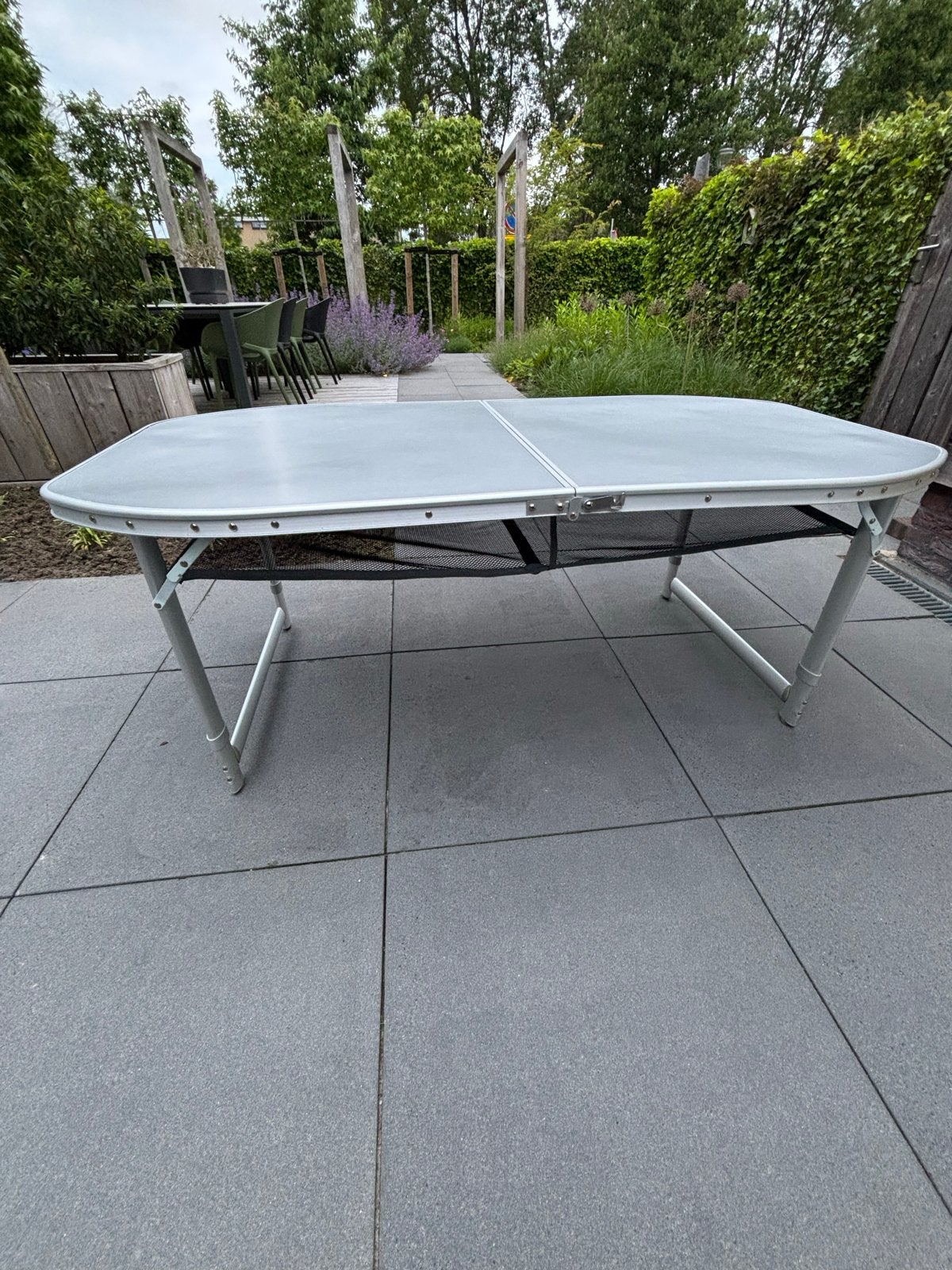 Opvouwbare campingtafel met draagtas, Ophalen, Gebruikt
