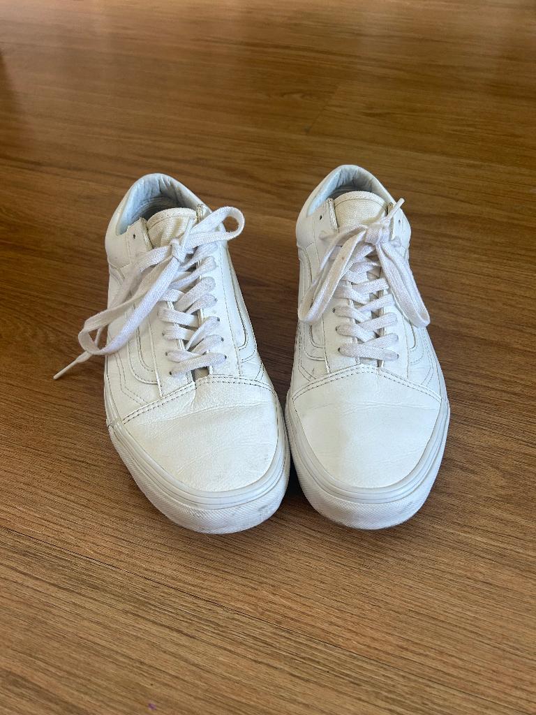 Vans schoenen maat 42,5, Ophalen, Wit, Sneakers of Gympen, Zo goed als nieuw