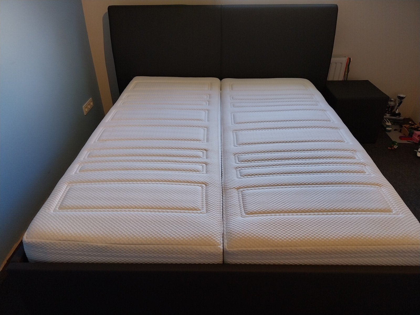 (ZGAN) bed MioDormio 160x200 (BeterBed), Ophalen, Overige materialen, Tweepersoons, Zo goed als nieuw