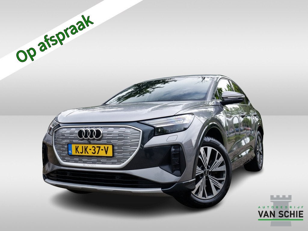 Audi Q4 Sportback e-tron 35 Advanced edition 55 kWh 1e-Eig., Auto's, Automaat, 12 maanden, Achterwielaandrijving, Gebruikt