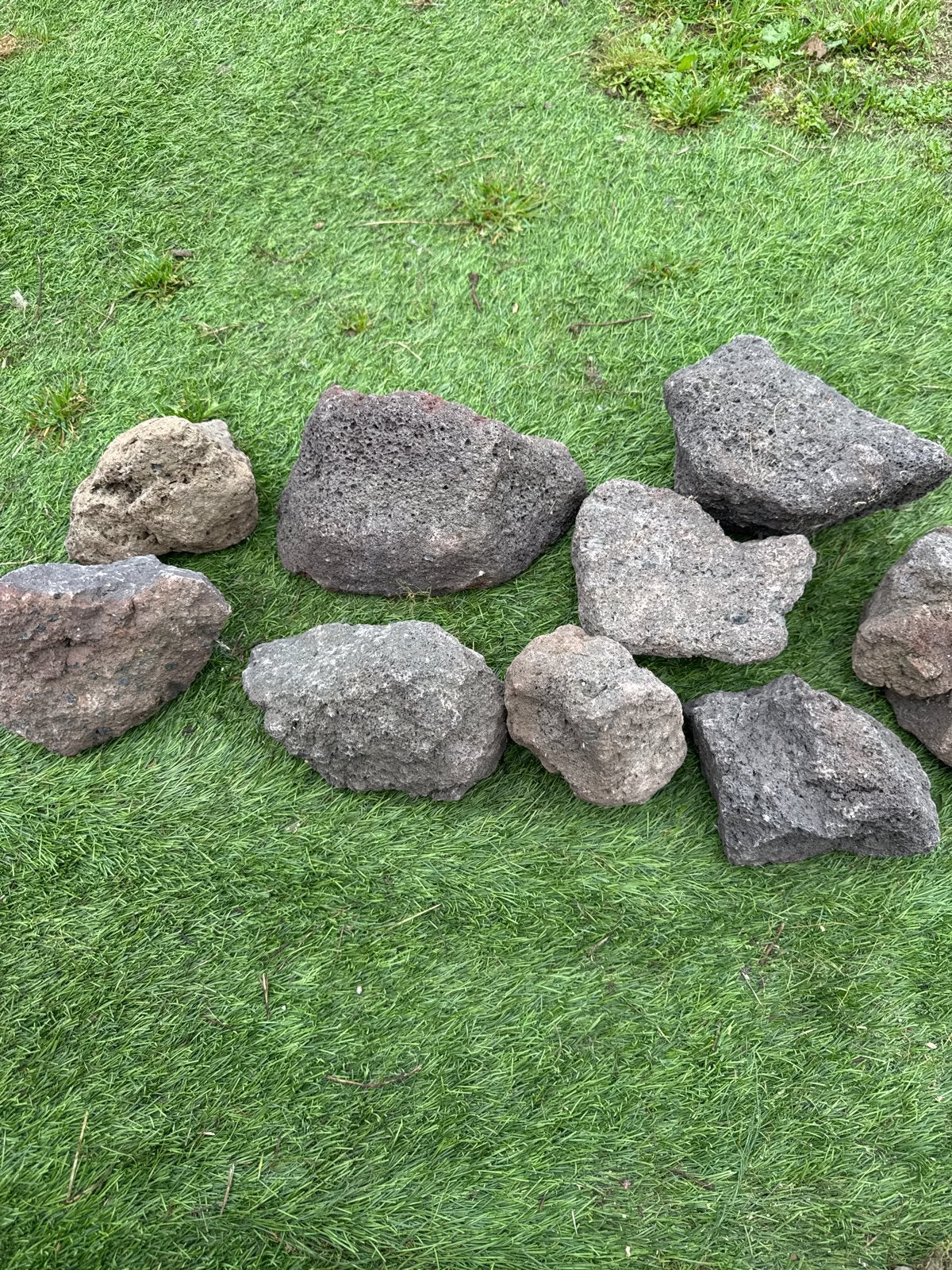 Decoratieve lavastenen voor tuin of aquarium, Tuin en Terras, Ophalen, Gebruikt, Kei, Lava