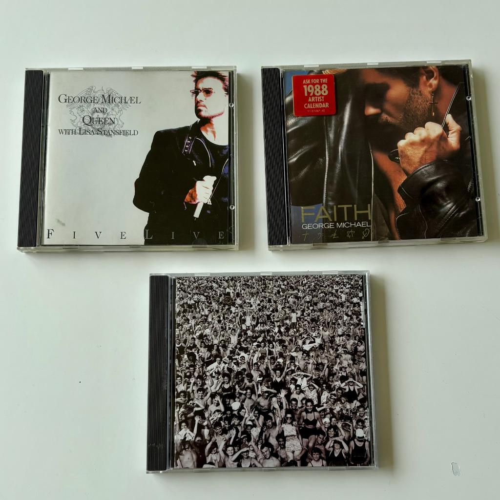 3 x George Michael, Cd's en Dvd's, Cd's | Pop, Ophalen of Verzenden, Gebruikt