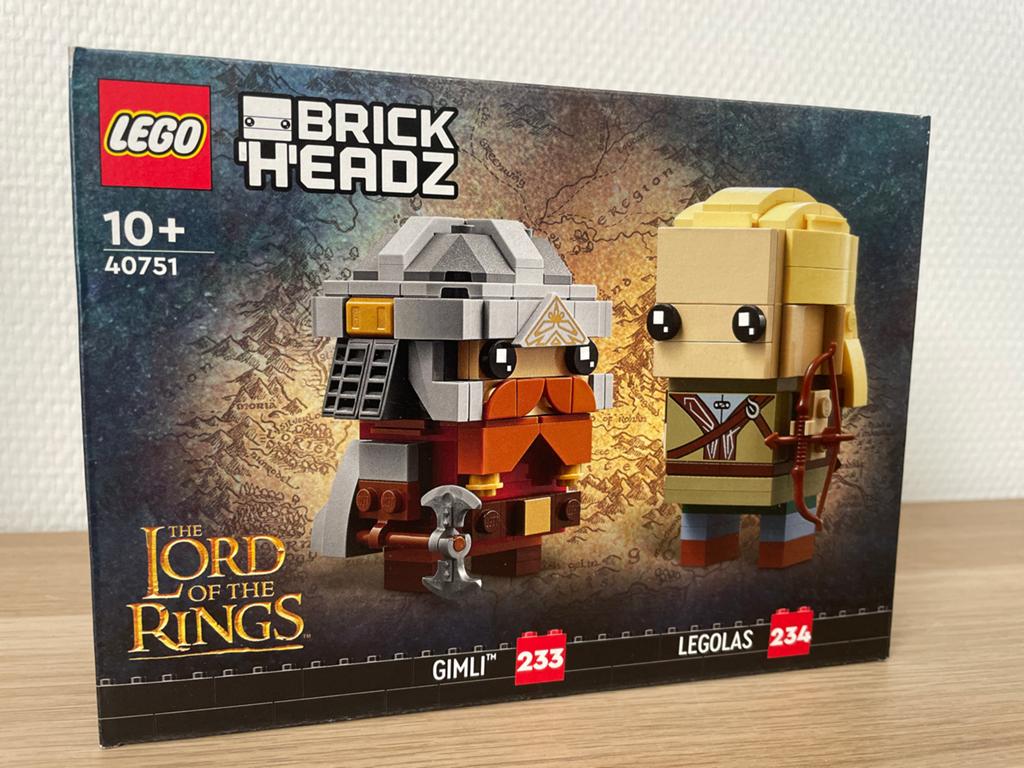 LEGO BrickHeadz Gimli & Legolas 40751 - nieuw en sealed, Kinderen en Baby's, Speelgoed | Duplo en Lego, BrickHeadz, Lego, Ophalen of Verzenden