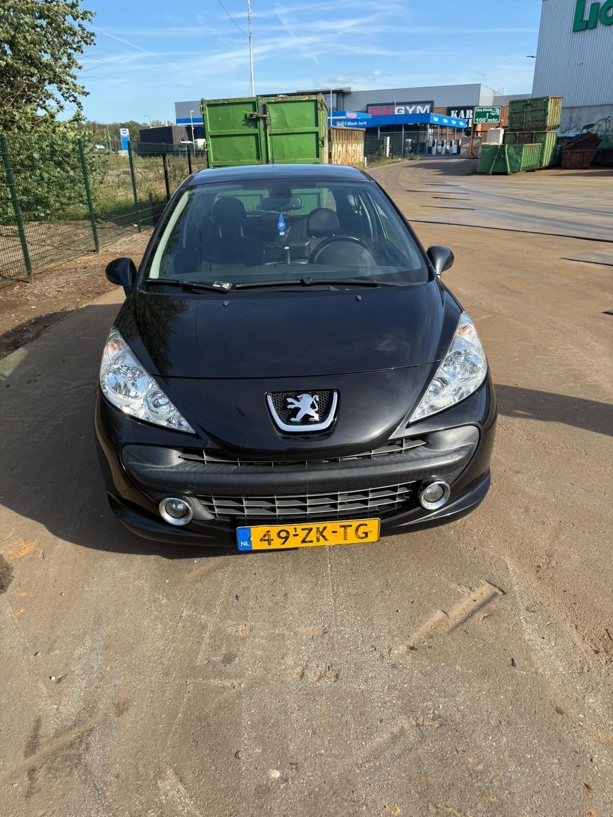 Peugeot 207 1.6 16V 3DRS 2008 Zwart, Auto's, Peugeot, Voorwielaandrijving, 4 cilinders, Zwart, Origineel Nederlands