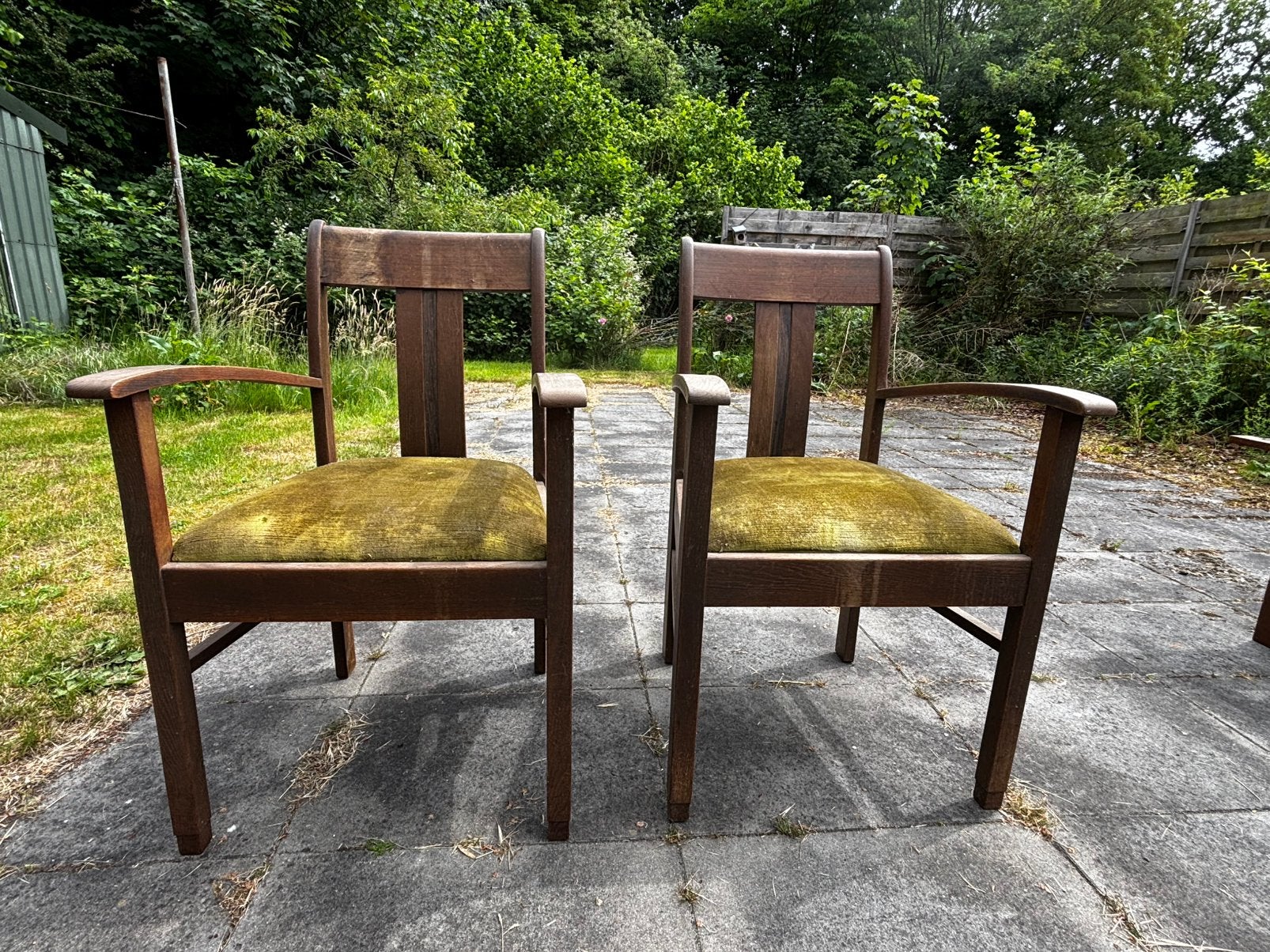 Twee antieke stoelen, Antiek en Kunst, Antiek | Meubels | Stoelen en Banken, Ophalen