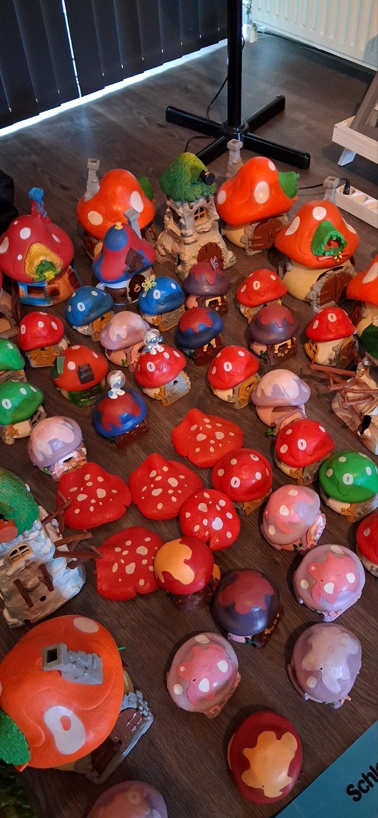 Enorme Smurfen Verzameling: 900+ Smurfen, Huisjes & Meer, Verzamelen, Ophalen, Gebruikt, Verschillende Smurfen, Huisje of Attribuut