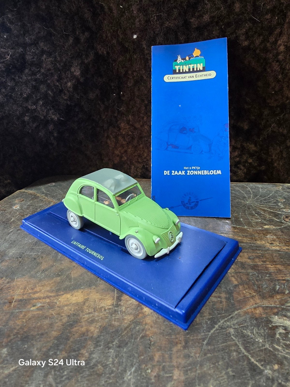 C32> Citroën 2CV uit  Kuifje De Zaak Zonnebloem, Ophalen of Verzenden