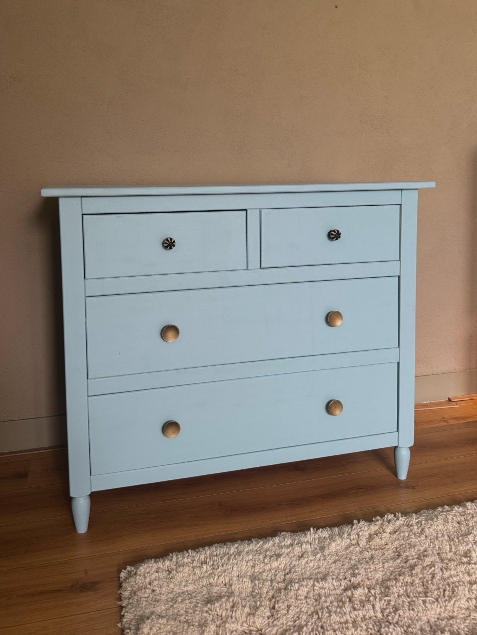 Brocante vintage comode, Kinderen en Baby's, Kinderkamer | Commodes en Kasten, Zo goed als nieuw, 105 cm of meer, 100 cm of meer
