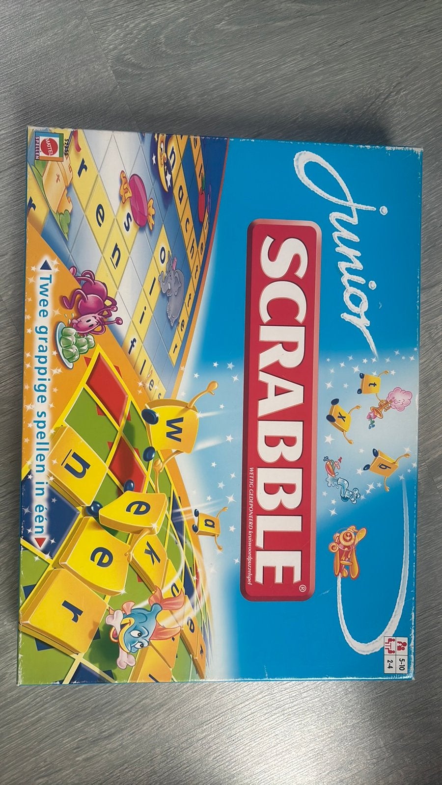Scrabble Junior, Ophalen of Verzenden, Zo goed als nieuw