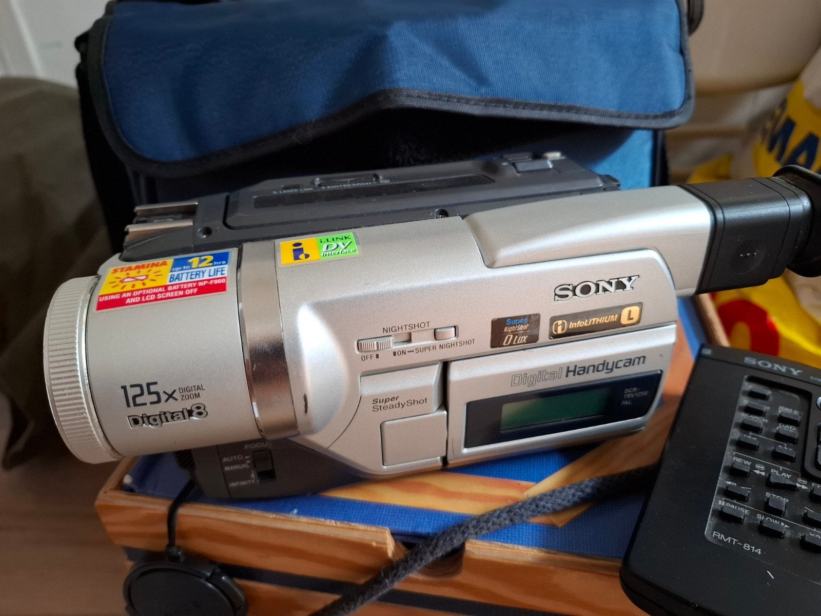 Sony Handycam 125x Digital Zoom, Ophalen of Verzenden, Sony, 20x of meer