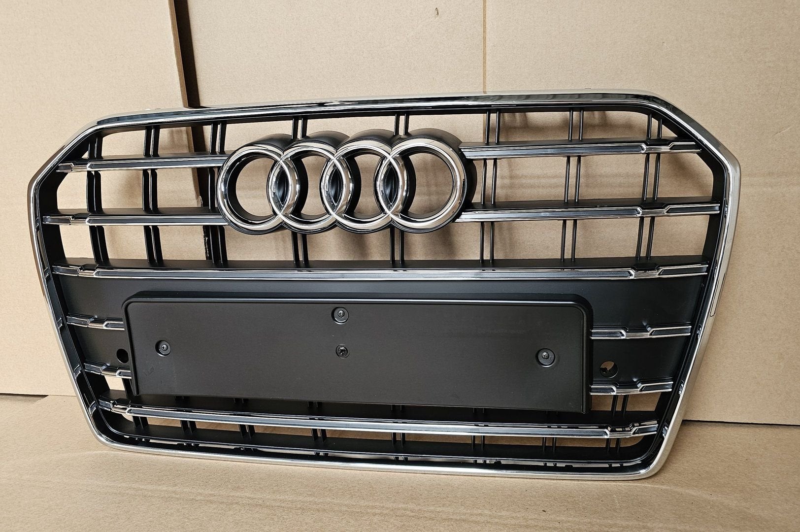 AUDI A6 C7 4G FACELIFT GRILL GRILLE FL S-LINE bj. 2014-2018, -, Nieuw, Ophalen of Verzenden, -