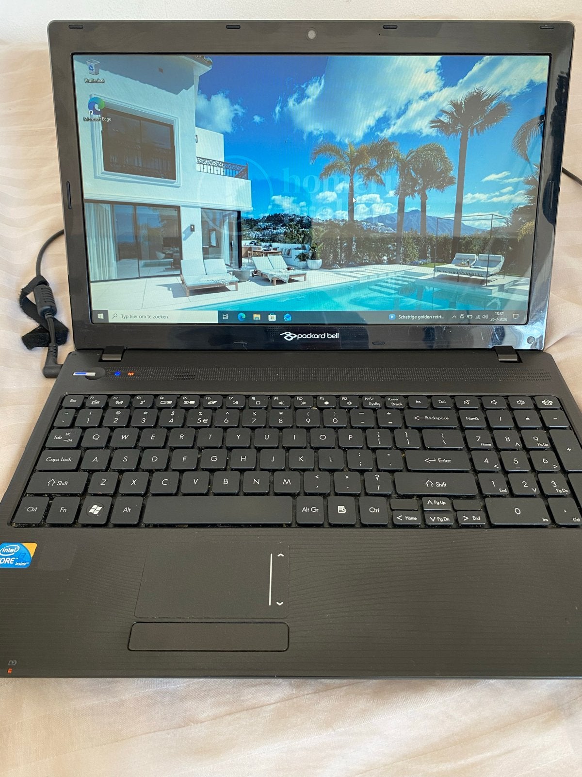 Packard Bell laptop - Intel Core i3, 600GB HDD BIEDEN MAG., Computers en Software, Windows Laptops, Gebruikt, HDD, 2 tot 3 Ghz
