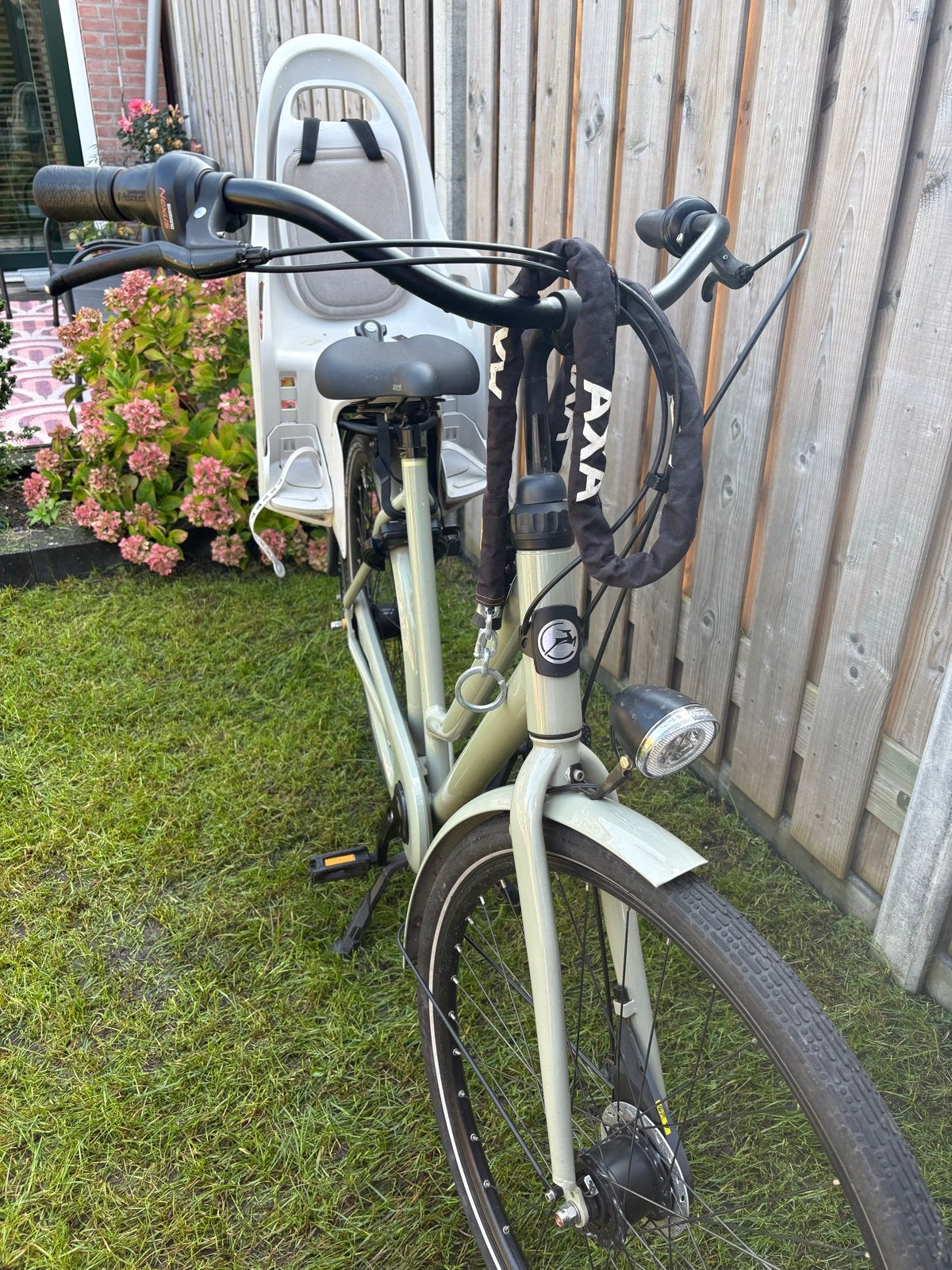 Foto 7 van Gazelle HeavyDuty T7 Damesfiets met kinderzitje
