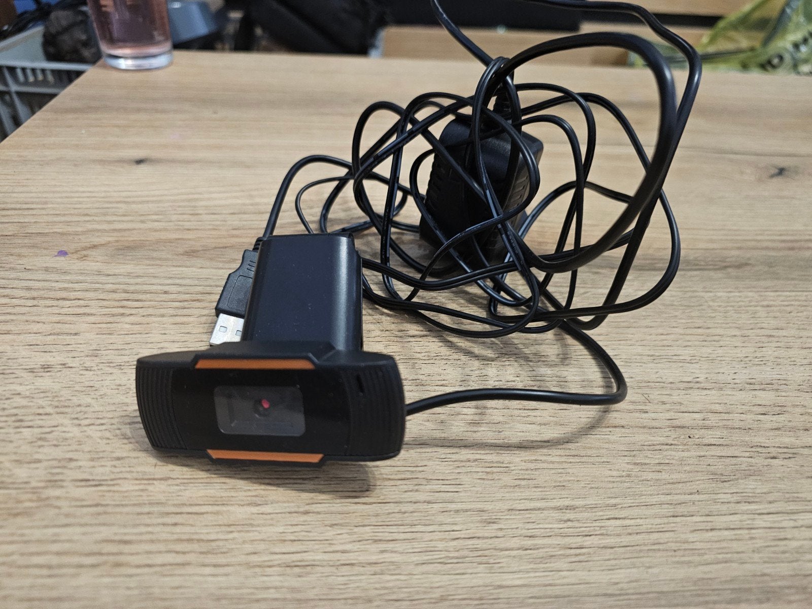 Webcam met microfoon en monitorclip, Computers en Software, Webcams, Onbekend, Ophalen of Verzenden, Monitorclip, Bedraad