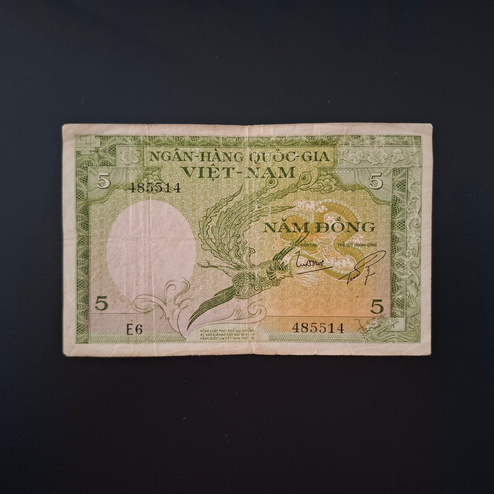 5 dong Vietnam #026, Ophalen of Verzenden, Zuidoost-Azië, Los biljet