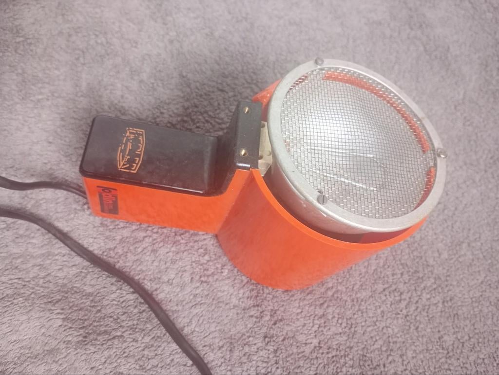 Vintage Hedler Jet-Lux SN foto / video lamp, Ophalen of Verzenden, 1960 tot 1980, Overige typen
