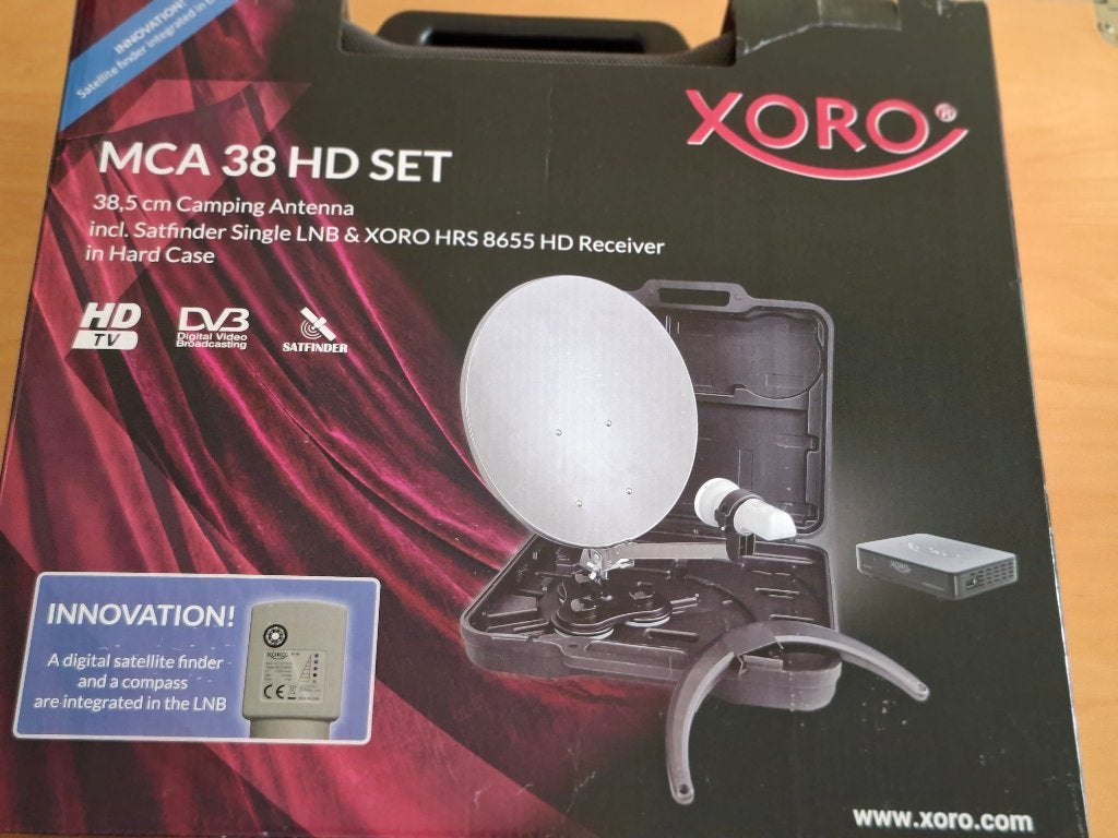 Satellietantenne campingset nieuw en compleet, Ophalen of Verzenden, Nieuw, Overige merken