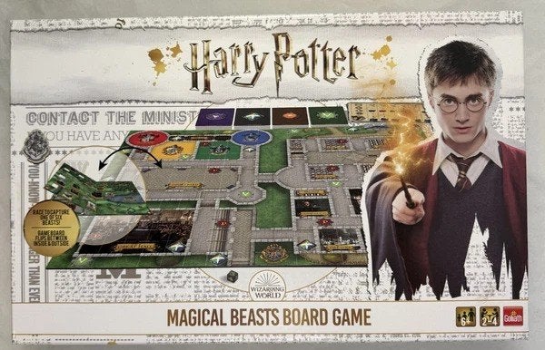 Harry Potter Magical Beasts bordspel Goliath compleet, Coolsingel 104, 3011 AG Rotterdam, Netherlands, Verzenden, Een of twee spelers