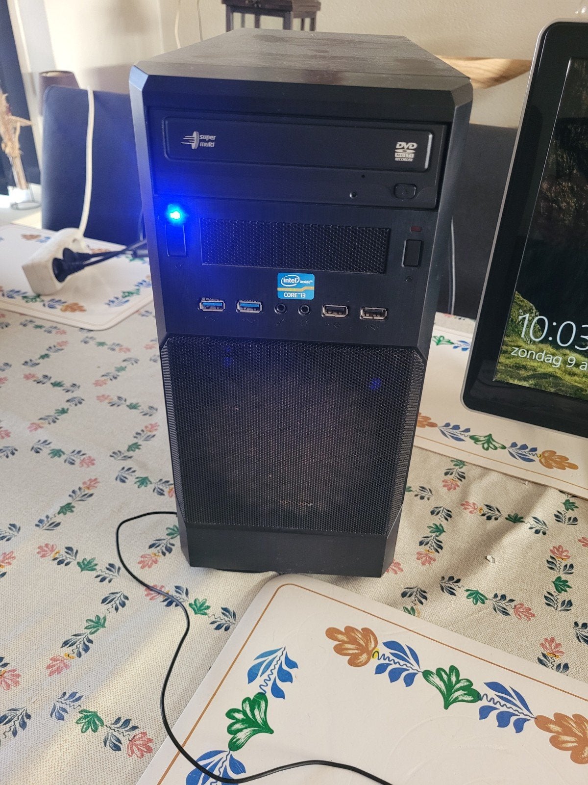 complete pc, Computers en Software, Desktop Pc's, Ophalen of Verzenden, Gebruikt, Intel
