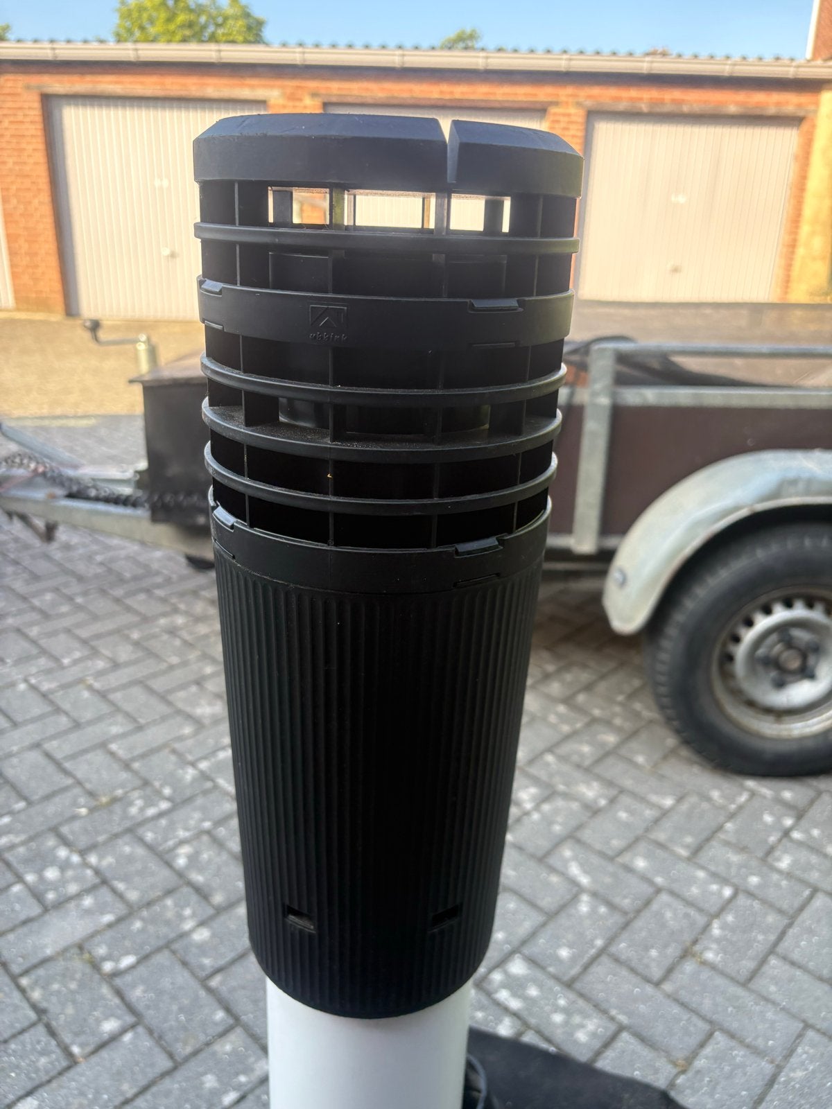 Dakdoorvoer voor afzuiger/ventilator, Ophalen of Verzenden, Gebruikt, Ventilator en Afzuiger