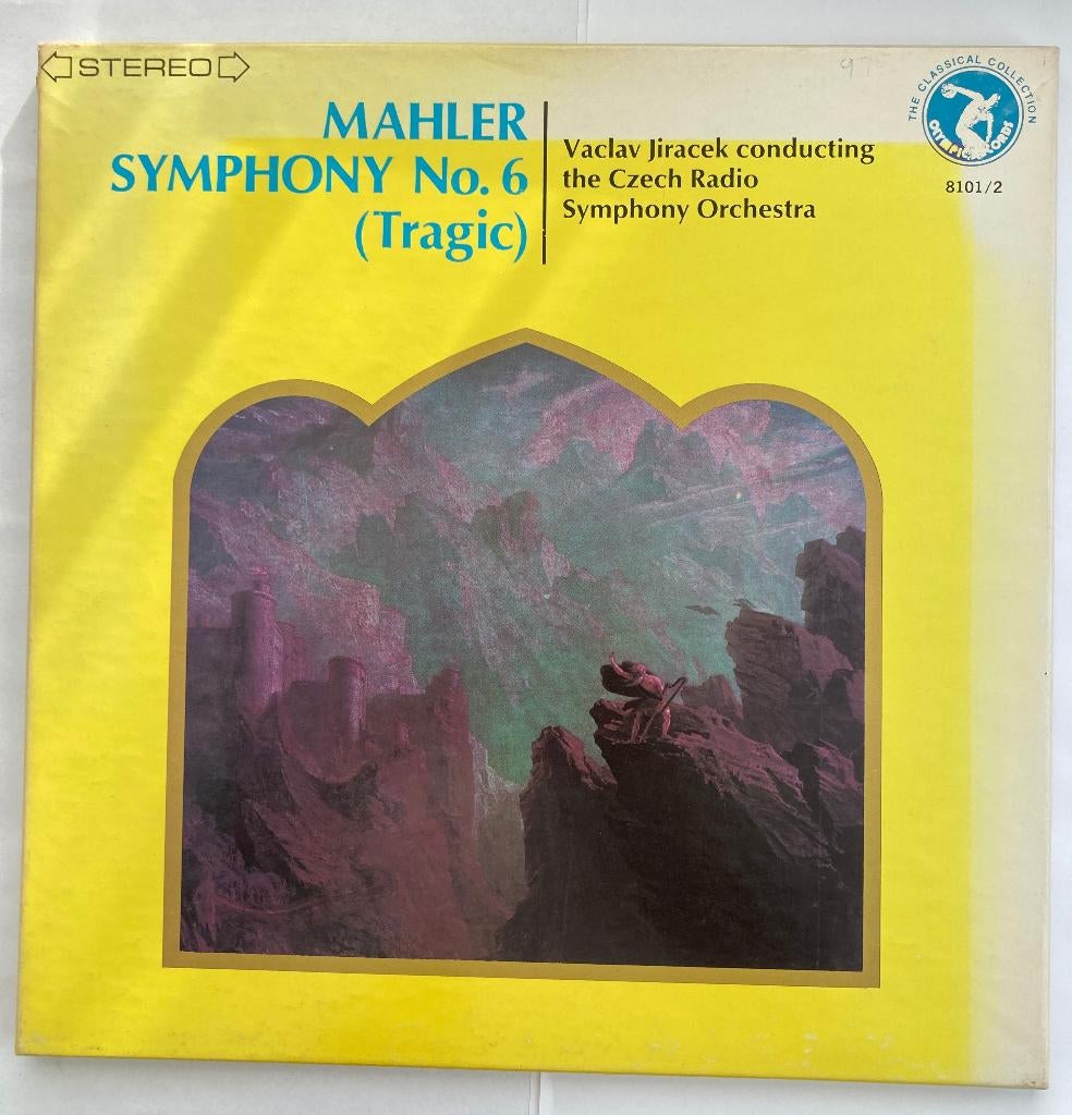 2LP - Mahler - Symphony No. 6 - Tragic, Cd's en Dvd's, Vinyl | Klassiek, Verzenden, Zo goed als nieuw, Romantiek, 12 inch