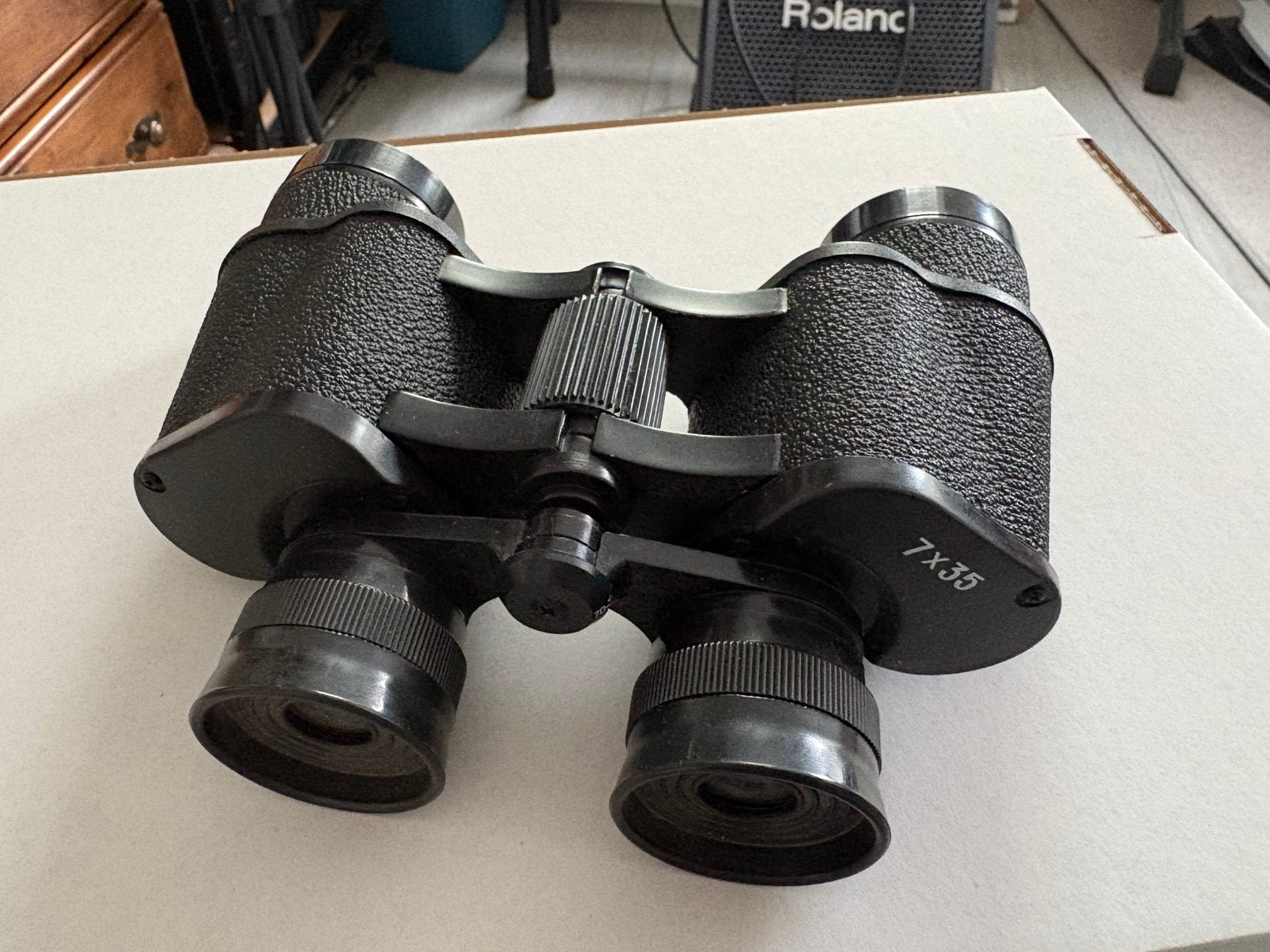 Verrekijker 7 X 35 compleet, Audio, Tv en Foto, Optische apparatuur | Verrekijkers, Ophalen of Verzenden, Zo goed als nieuw, 8 tot 12x