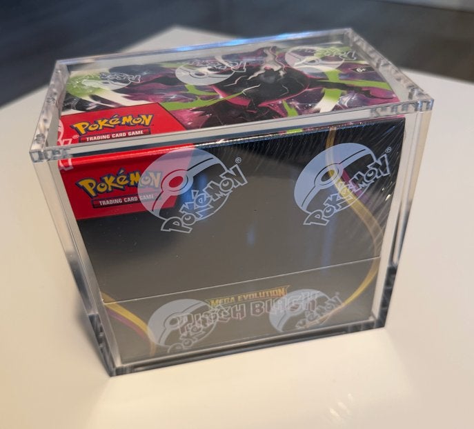 Acrylic Booster Box Case Strong Magnet UV Resistance, Ophalen of Verzenden, Nieuw, Boosterbox
