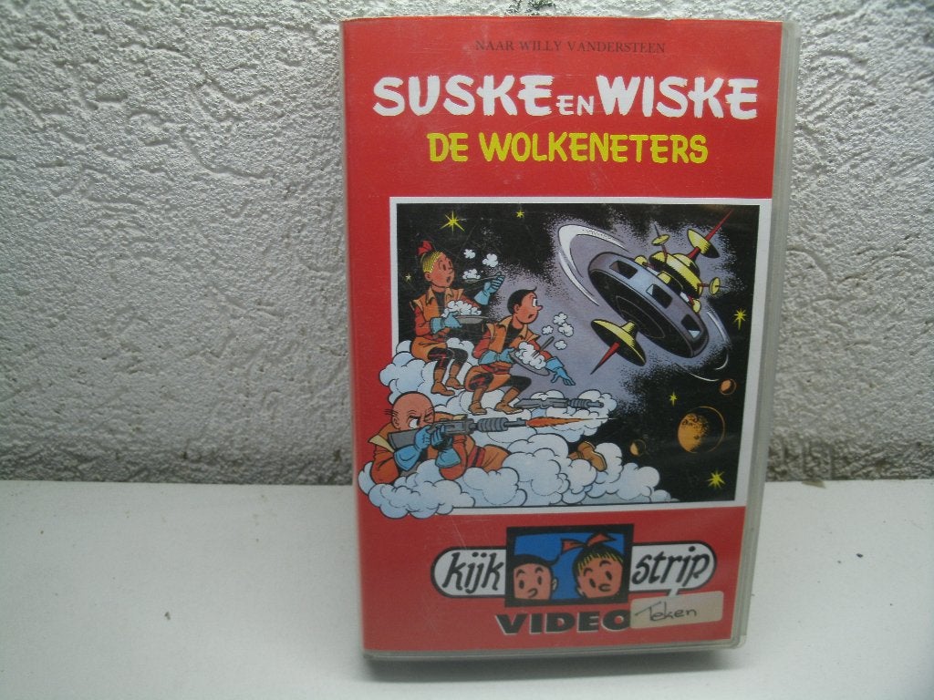 vhs 83a suske en wiske de wolkeneters, Alle leeftijden, Ophalen of Verzenden, Zo goed als nieuw