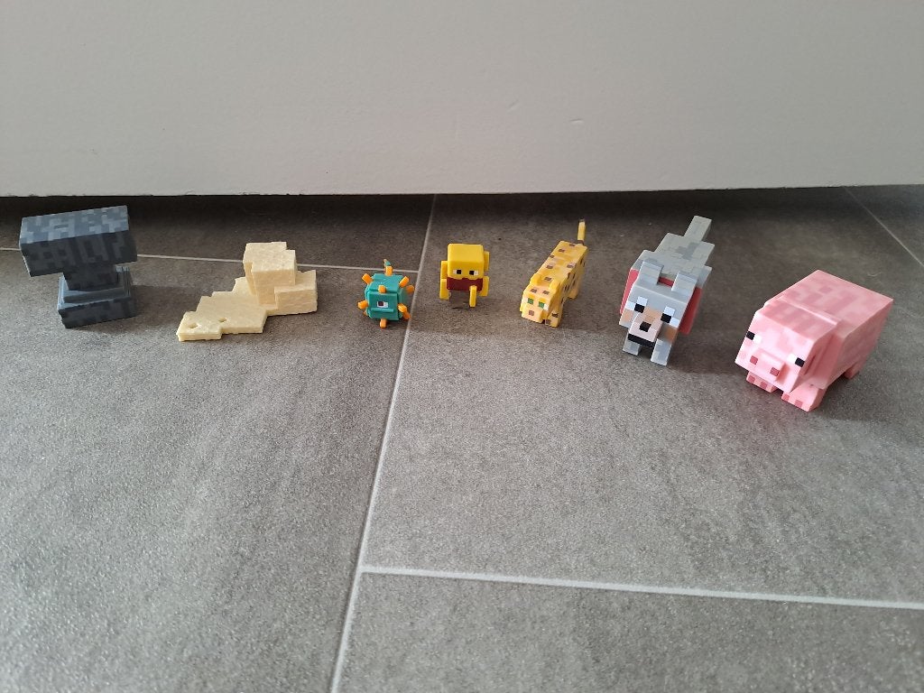 kleine Minecraft verzameling, Ophalen of Verzenden, Zo goed als nieuw